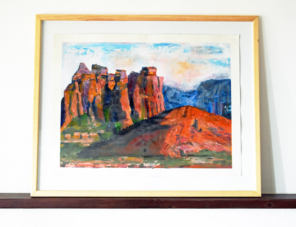 Oh Those Mountains Framed